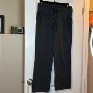 Roots Size Large Gray Mix, Activewear Pants